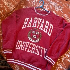 Harvard University Red Sweatshirt